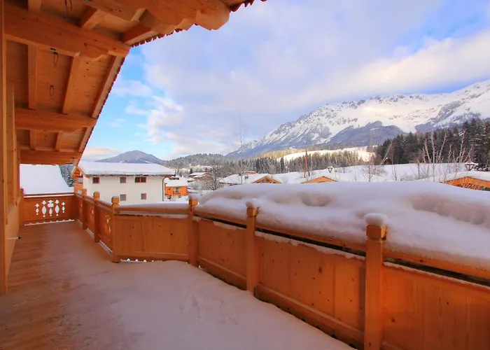 Dağ evi Luxuschalet Happy Tyrol